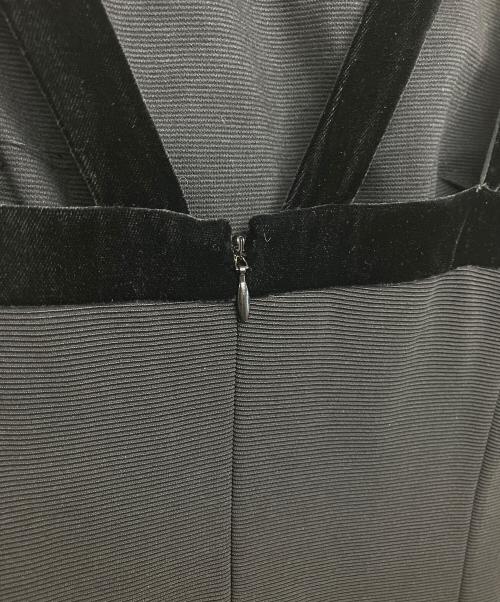 FENDI（フェンディ）FENDI (フェンディ) ノースリーブ・キャミソールワンピース ブラック サイズ:42の古着・服飾アイテム