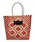 MARNI（マルニ）の古着「バスケットバッグ」｜レッド×ベージュ