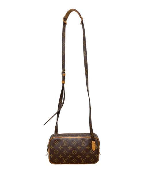 LOUIS VUITTON（ルイ ヴィトン）LOUIS VUITTON (ルイ ヴィトン) モノグラム　M51828　マルリーバンドリエール　ショルダーポーチ ブラウンの古着・服飾アイテム