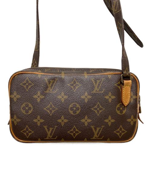 LOUIS VUITTON（ルイ ヴィトン）LOUIS VUITTON (ルイ ヴィトン) モノグラム　M51828　マルリーバンドリエール　ショルダーポーチ ブラウンの古着・服飾アイテム