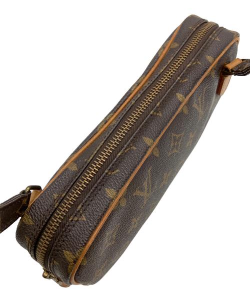 LOUIS VUITTON（ルイ ヴィトン）LOUIS VUITTON (ルイ ヴィトン) モノグラム　M51828　マルリーバンドリエール　ショルダーポーチ ブラウンの古着・服飾アイテム