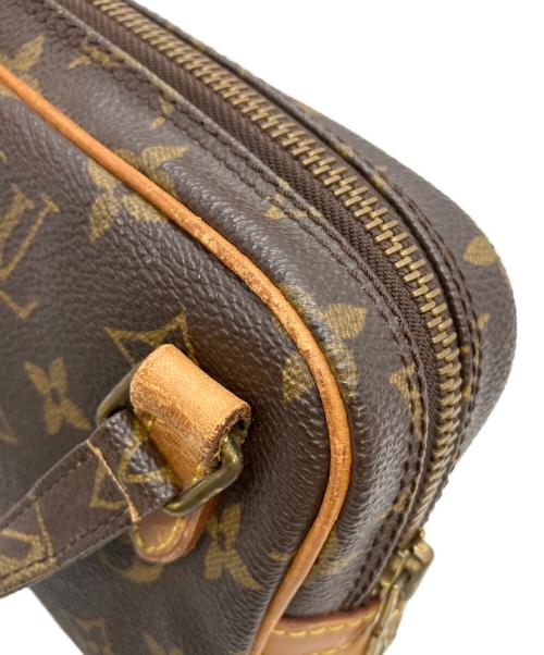 LOUIS VUITTON（ルイ ヴィトン）LOUIS VUITTON (ルイ ヴィトン) モノグラム　M51828　マルリーバンドリエール　ショルダーポーチ ブラウンの古着・服飾アイテム