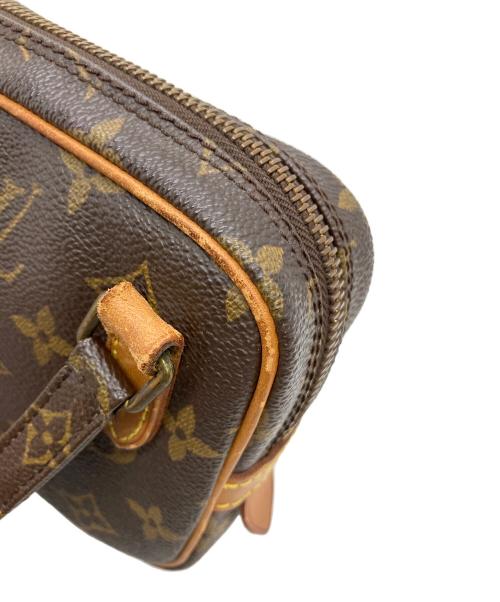 LOUIS VUITTON（ルイ ヴィトン）LOUIS VUITTON (ルイ ヴィトン) モノグラム　M51828　マルリーバンドリエール　ショルダーポーチ ブラウンの古着・服飾アイテム