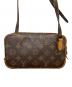 中古・古着 LOUIS VUITTON (ルイ ヴィトン) モノグラム　M51828　マルリーバンドリエール　ショルダーポーチ ブラウン：60000円
