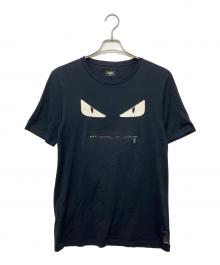 FENDI（フェンディ）の古着「FY0910 A4PZ　モンスター　半袖Tシャツ」｜ブラック