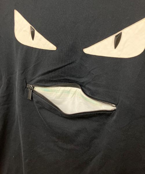 FENDI（フェンディ）FENDI (フェンディ) FY0910 A4PZ　モンスター　半袖Tシャツ ブラック サイズ:Lの古着・服飾アイテム
