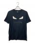 FENDI（フェンディ）の古着「FY0910 A4PZ　モンスター　半袖Tシャツ」｜ブラック