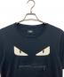 FENDI (フェンディ) FY0910 A4PZ　モンスター　半袖Tシャツ ブラック サイズ:L：10000円