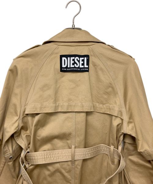 DIESEL（ディーゼル）DIESEL (ディーゼル) トレンチコート ベージュ サイズ:XXSの古着・服飾アイテム