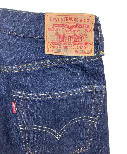 LEVI'S（リーバイス）LEVI'S (リーバイス) 501XX 1955年復刻 ビッグE トルコ製 赤耳 デニムパンツ インディゴ サイズ:71cm (W28)の古着・服飾アイテム