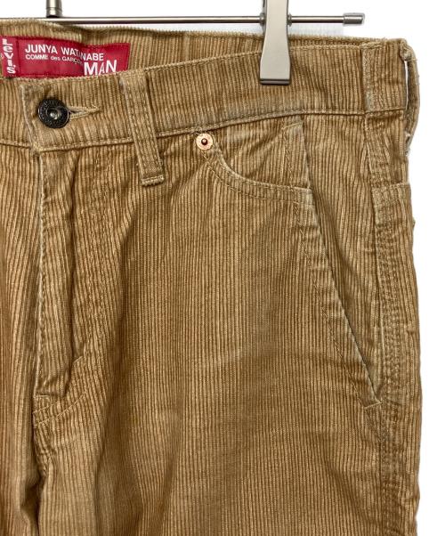 LEVI'S（リーバイス）LEVI'S (リーバイス) eYe COMME des GARCONS JUNYAWATANABE MAN (アイ コム デ ギャルソン ジュンヤ ワタナベ マン) WD-P906　コーデュロイパンツ ベージュ サイズ:Sの古着・服飾アイテム