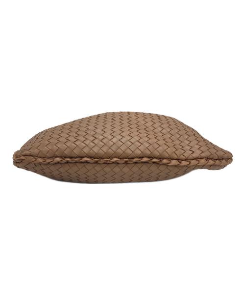 BOTTEGA VENETA（ボッテガベネタ）BOTTEGA VENETA (ボッテガベネタ) イントレチャートホーボーバッグ ベージュの古着・服飾アイテム