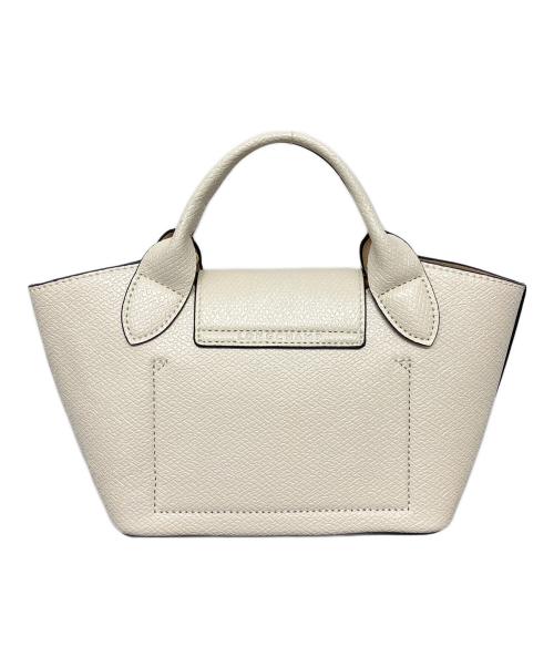 LONGCHAMP（ロンシャン）LONGCHAMP (ロンシャン) 5700004825　ハンドバッグ アイボリーの古着・服飾アイテム