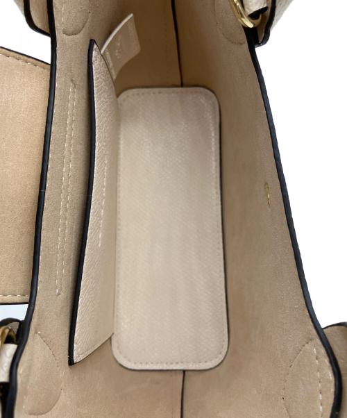 LONGCHAMP（ロンシャン）LONGCHAMP (ロンシャン) 5700004825　ハンドバッグ アイボリーの古着・服飾アイテム