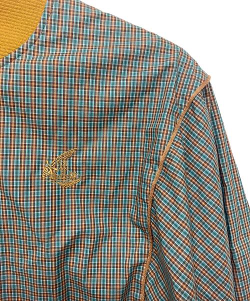 Vivienne Westwood ANGLOMANIA（ヴィヴィアンウエストウッドアングロマニア）VIVIENNE WESTWOOD ANGLOMANIA (ヴィヴィアンウエストウッドアングロマニア) 15-01-471005 ブルゾン ブラウン×グリーン サイズ:38の古着・服飾アイテム