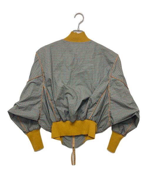 Vivienne Westwood ANGLOMANIA（ヴィヴィアンウエストウッドアングロマニア）VIVIENNE WESTWOOD ANGLOMANIA (ヴィヴィアンウエストウッドアングロマニア) 15-01-471005 ブルゾン ブラウン×グリーン サイズ:38の古着・服飾アイテム