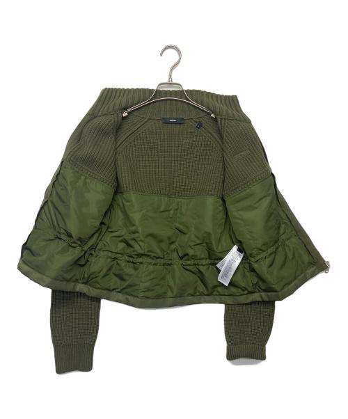 DIESEL（ディーゼル）DIESEL (ディーゼル) ミリタリージャケット グリーン サイズ:Sの古着・服飾アイテム