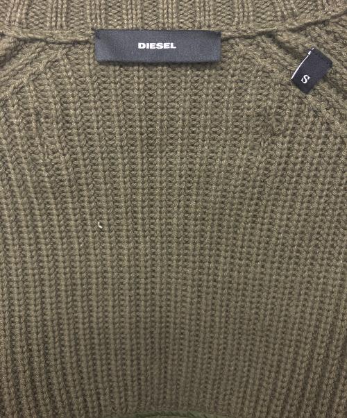 DIESEL（ディーゼル）DIESEL (ディーゼル) ミリタリージャケット グリーン サイズ:Sの古着・服飾アイテム