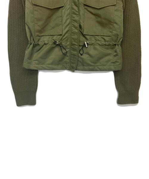 DIESEL（ディーゼル）DIESEL (ディーゼル) ミリタリージャケット グリーン サイズ:Sの古着・服飾アイテム