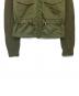 中古・古着 DIESEL (ディーゼル) ミリタリージャケット グリーン サイズ:S：10000円