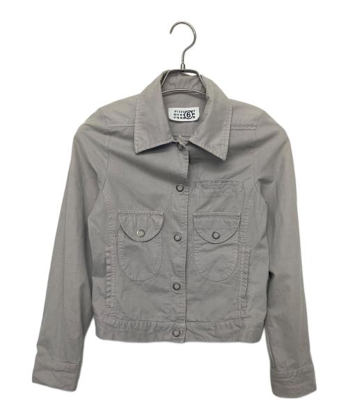 MM6 Maison Margiela（エムエムシックスメゾンマルジェラ）MM6 Maison Margiela (エムエムシックスメゾンマルジェラ) ここのえ期　カバーオール グレー サイズ:42の古着・服飾アイテム
