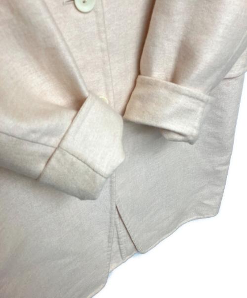 JIL SANDER（ジルサンダー）JIL SANDER (ジルサンダー) シルク混チェスターコート ベージュ サイズ:38の古着・服飾アイテム