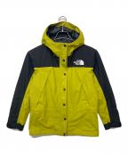 THE NORTH FACEザ ノース フェイス）の古着「NPW61831 マウンテンライトジャケット」｜ブラック×イエロー