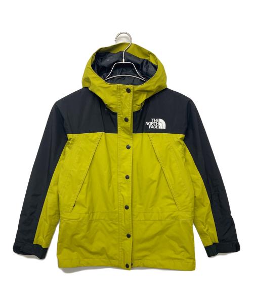 THE NORTH FACE（ザ ノース フェイス）THE NORTH FACE (ザ ノース フェイス) NPW61831 マウンテンライトジャケット ブラック×イエロー サイズ:Sの古着・服飾アイテム