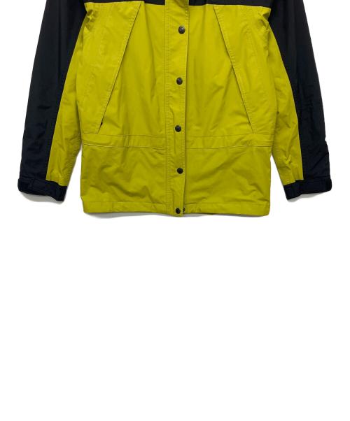 THE NORTH FACE（ザ ノース フェイス）THE NORTH FACE (ザ ノース フェイス) NPW61831 マウンテンライトジャケット ブラック×イエロー サイズ:Sの古着・服飾アイテム