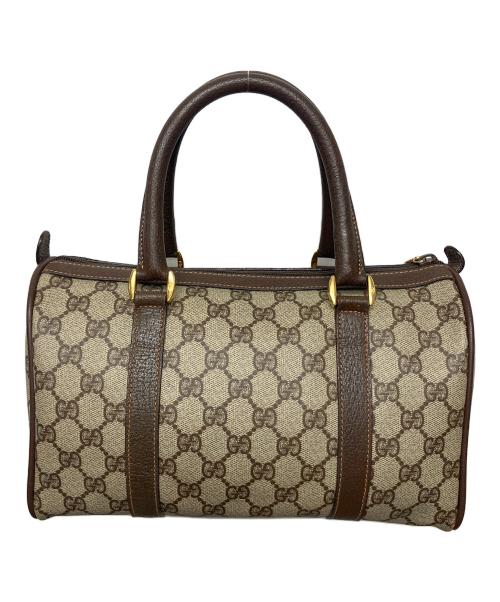 GUCCI（グッチ）GUCCI (グッチ) OLD GUCCI　ハンドバッグ ブラウンの古着・服飾アイテム