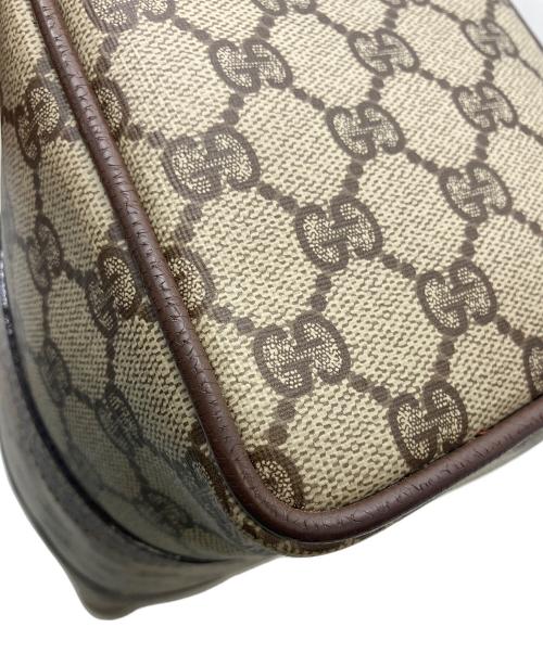 GUCCI（グッチ）GUCCI (グッチ) OLD GUCCI　ハンドバッグ ブラウンの古着・服飾アイテム