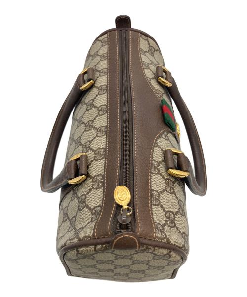 GUCCI（グッチ）GUCCI (グッチ) OLD GUCCI　ハンドバッグ ブラウンの古着・服飾アイテム
