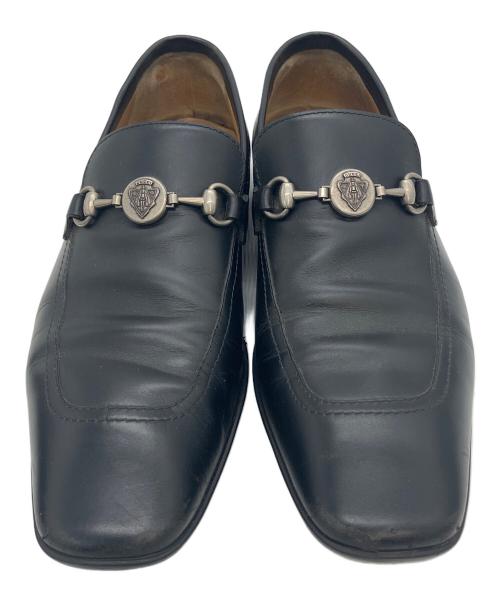 GUCCI（グッチ）GUCCI (グッチ) ビットローファー ブラック サイズ:36 1/2の古着・服飾アイテム