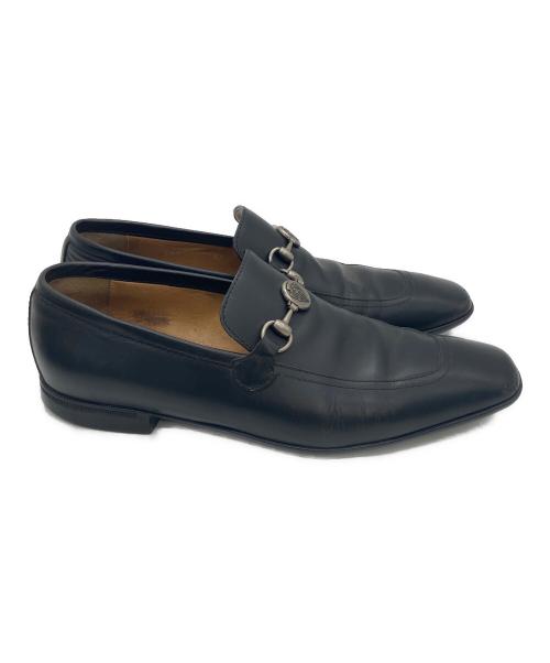 GUCCI（グッチ）GUCCI (グッチ) ビットローファー ブラック サイズ:36 1/2の古着・服飾アイテム