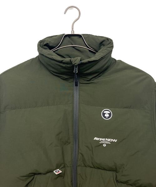 A BATHING APE（アベイシングエイプ）A BATHING APE (アベイシングエイプ) AAPJKM7468XXH　中綿ジャケット オリーブ サイズ:Sの古着・服飾アイテム