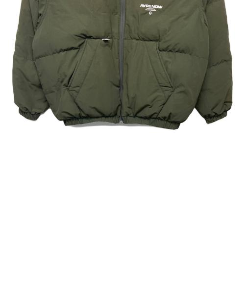 A BATHING APE（アベイシングエイプ）A BATHING APE (アベイシングエイプ) AAPJKM7468XXH　中綿ジャケット オリーブ サイズ:Sの古着・服飾アイテム