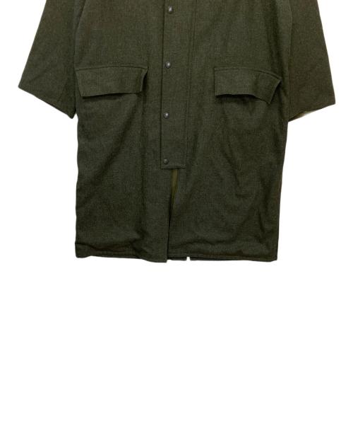 Barbour（バブアー）Barbour (バブアー) BURGHLEY BY MALLALIEUS　ロングコート オリーブ サイズ:40の古着・服飾アイテム