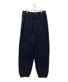 COMOLI（コモリ）の古着「Y03-06005　23AW　カシミヤ ニットパンツ」｜ネイビー