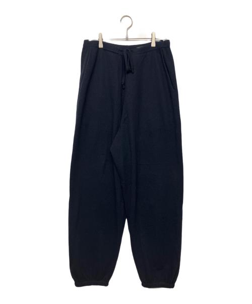 COMOLI（コモリ）COMOLI (コモリ) Y03-06005　23AW　カシミヤ ニットパンツ ネイビー サイズ:3の古着・服飾アイテム