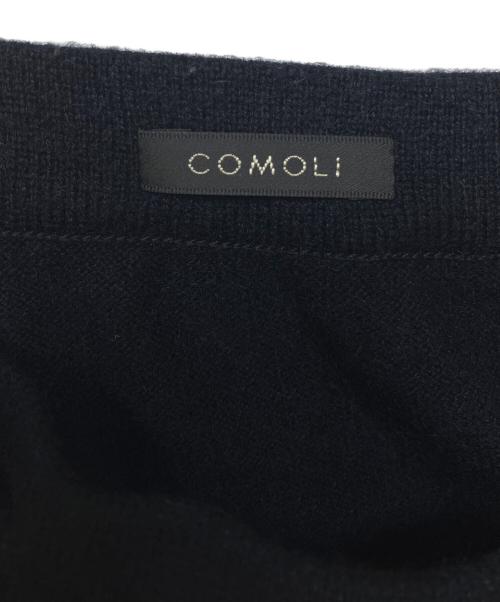 COMOLI（コモリ）COMOLI (コモリ) Y03-06005　23AW　カシミヤ ニットパンツ ネイビー サイズ:3の古着・服飾アイテム