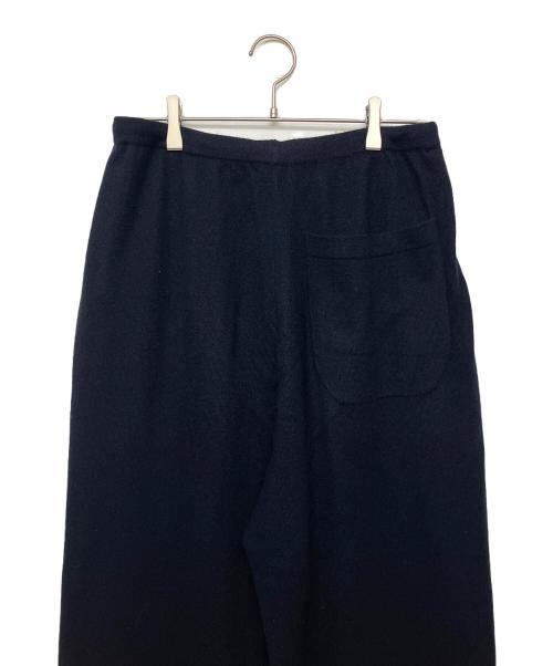 COMOLI（コモリ）COMOLI (コモリ) Y03-06005　23AW　カシミヤ ニットパンツ ネイビー サイズ:3の古着・服飾アイテム