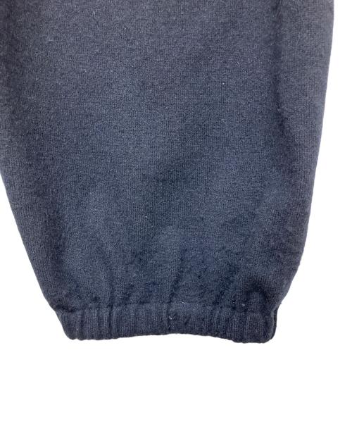 COMOLI（コモリ）COMOLI (コモリ) Y03-06005　23AW　カシミヤ ニットパンツ ネイビー サイズ:3の古着・服飾アイテム