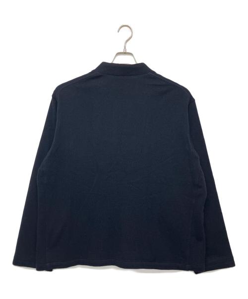 COMOLI（コモリ）COMOLI (コモリ) Y03-06004　23AW　カシミヤ スタンドカラー ニット ジャケット チャコール サイズ:３の古着・服飾アイテム
