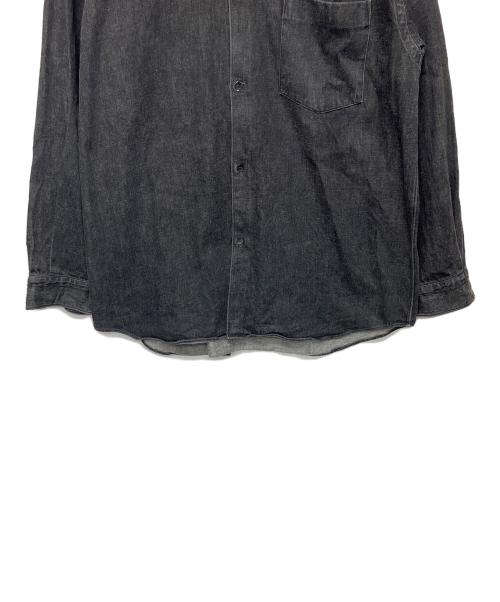 COMOLI（コモリ）COMOLI (コモリ) Z01-02003　24SS　デニムコモリシャツ ブラック サイズ:５の古着・服飾アイテム