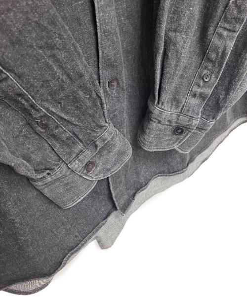 COMOLI（コモリ）COMOLI (コモリ) Z01-02003　24SS　デニムコモリシャツ ブラック サイズ:５の古着・服飾アイテム