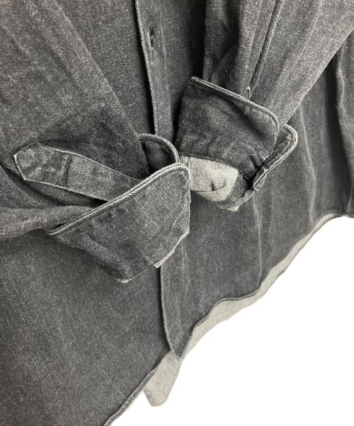 COMOLI（コモリ）COMOLI (コモリ) Z01-02003　24SS　デニムコモリシャツ ブラック サイズ:５の古着・服飾アイテム