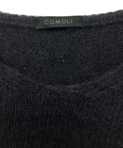 COMOLI（コモリ）COMOLI (コモリ) W03-06011　カシミヤ Vネックニット　22AW ネイビー サイズ:３の古着・服飾アイテム