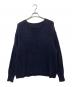 COMOLI（コモリ）の古着「W03-06011　カシミヤ Vネックニット　22AW」｜ネイビー