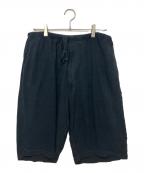 COMOLIコモリ）の古着「シルクネップビエラ ショーツ　22SS」｜ブラック