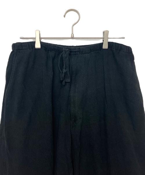 COMOLI（コモリ）COMOLI (コモリ) シルクネップビエラ ショーツ　22SS ブラック サイズ:3の古着・服飾アイテム